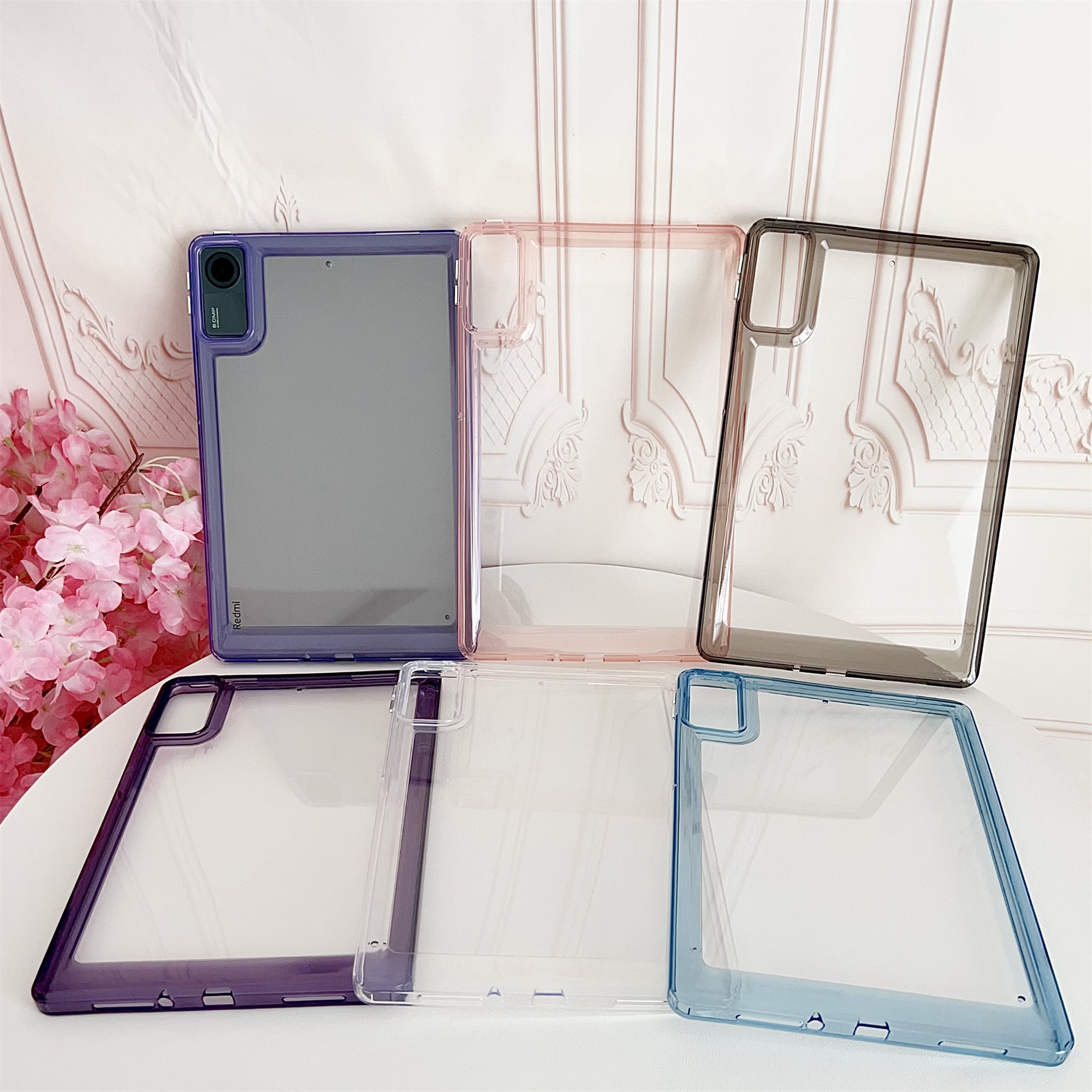 For Xiaomi Redmi Pad SE Case Transparent Protective Back Cover For Xiaomi Redmi Pad SE Case Transparent Protective Back Cover